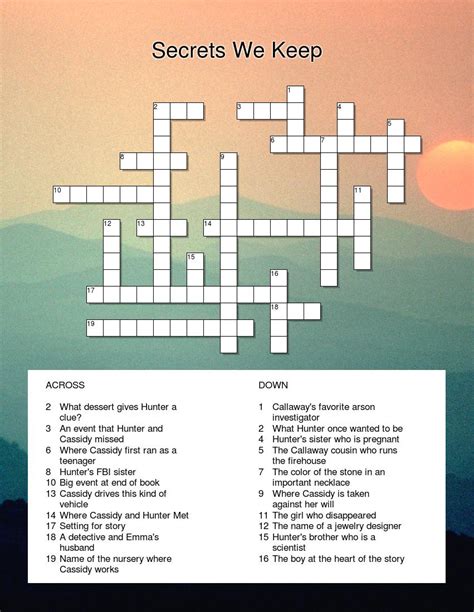 conspire with crossword.